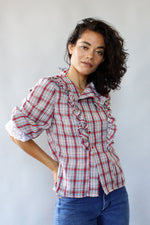Amanda Ruffle Top M