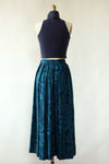 Perry Ellis Abstract Paisley Midi XS