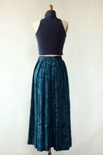 Perry Ellis Abstract Paisley Midi XS