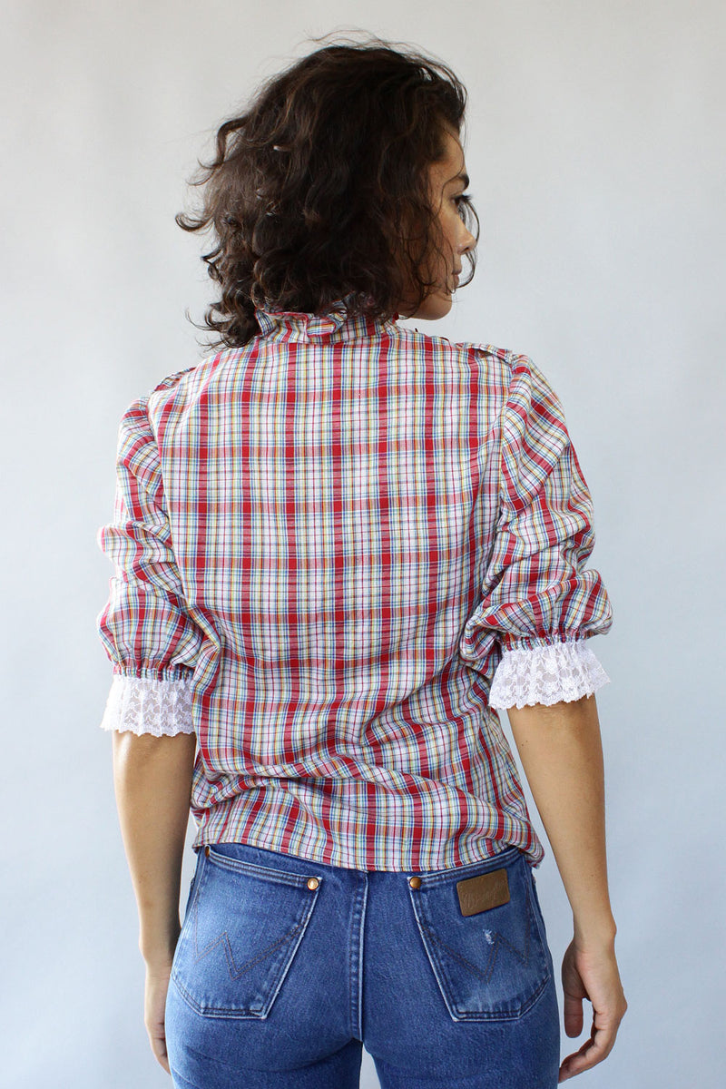 Amanda Ruffle Top M