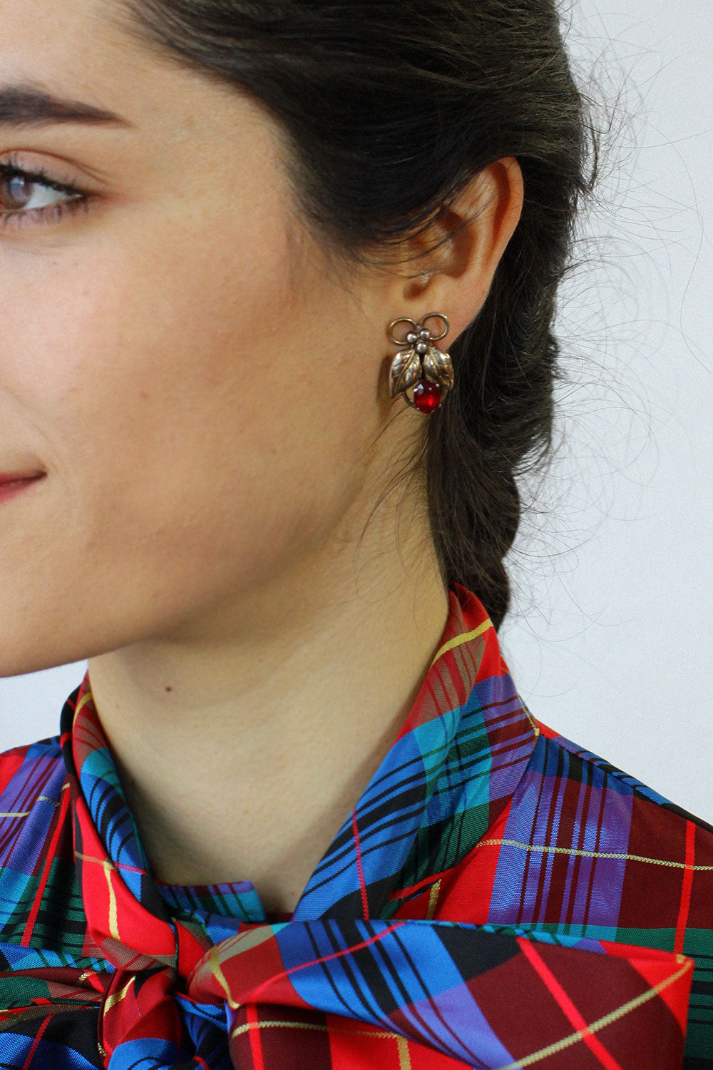 Raleigh Mistletoe Earrings