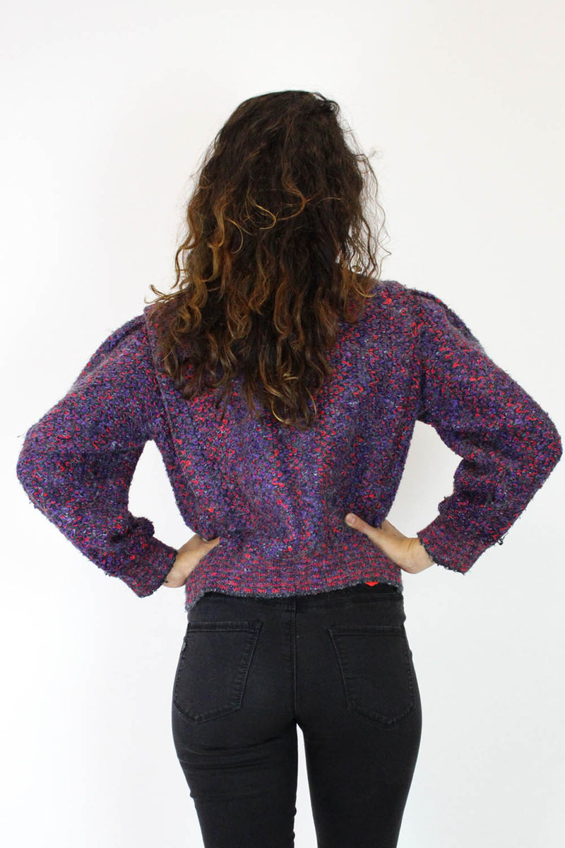 vintage boucle coat