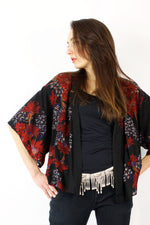 Cropped Kimono Jacket