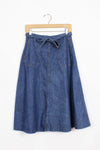 Goose Denim Wrap Skirt M