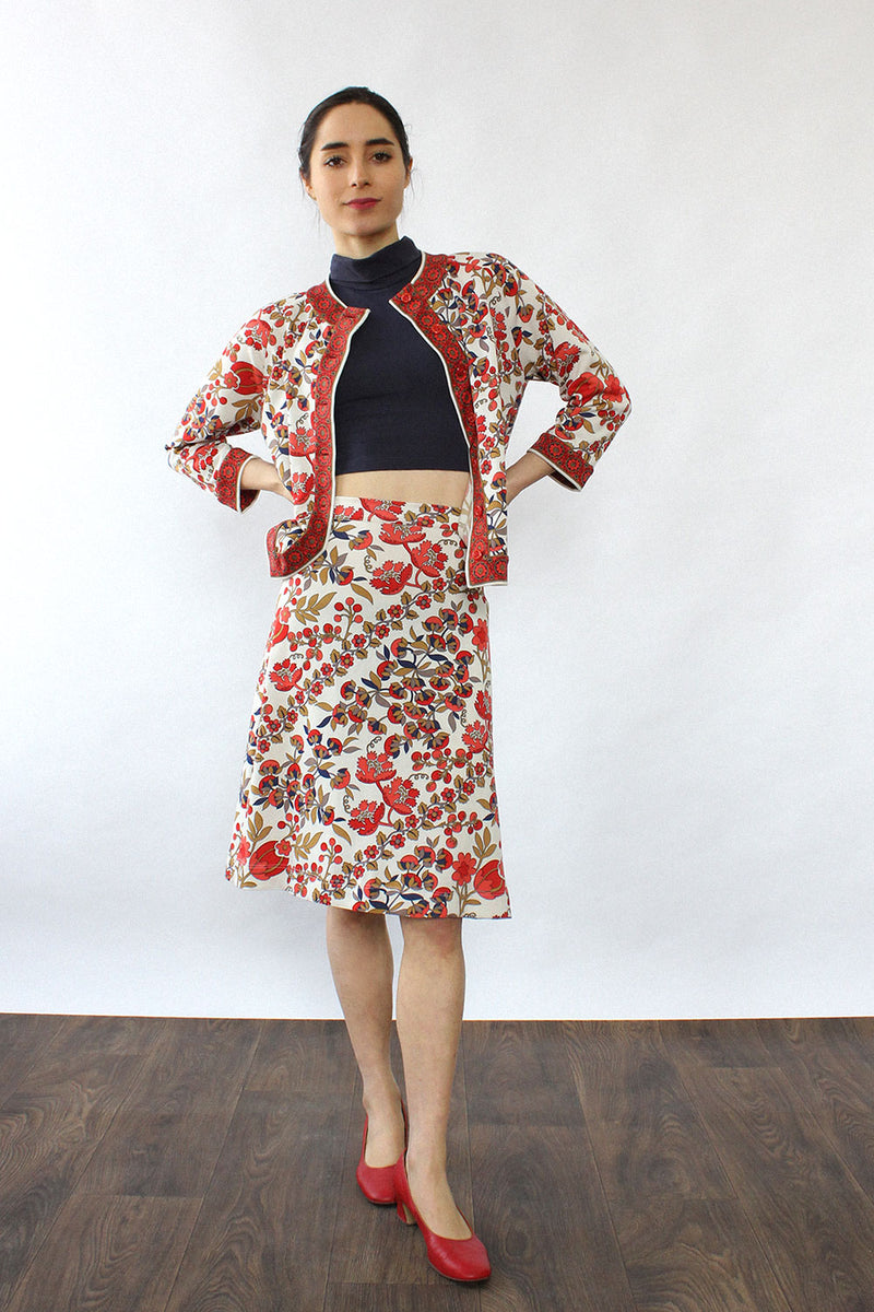 Goldworm Berry Floral Set M