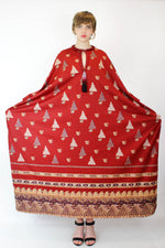Jean Varon Burgundy Caftan