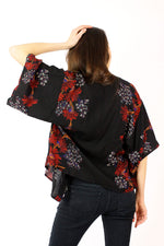 Cropped Kimono Jacket
