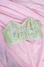Lime Lace Bustier L