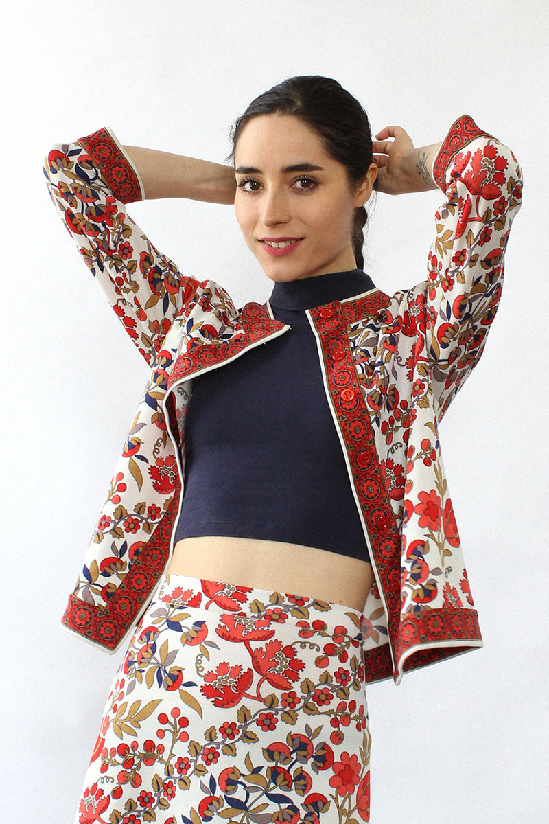 Goldworm Berry Floral Set M