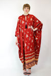 Jean Varon Burgundy Caftan