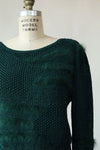 Ivy Angora Collage Sweater S/M