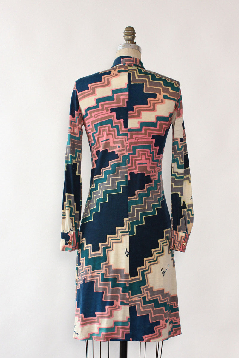 Mirage Wool Jersey Knit Dress S/M