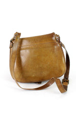 J.G. Hook Honey Leather Saddle Bag