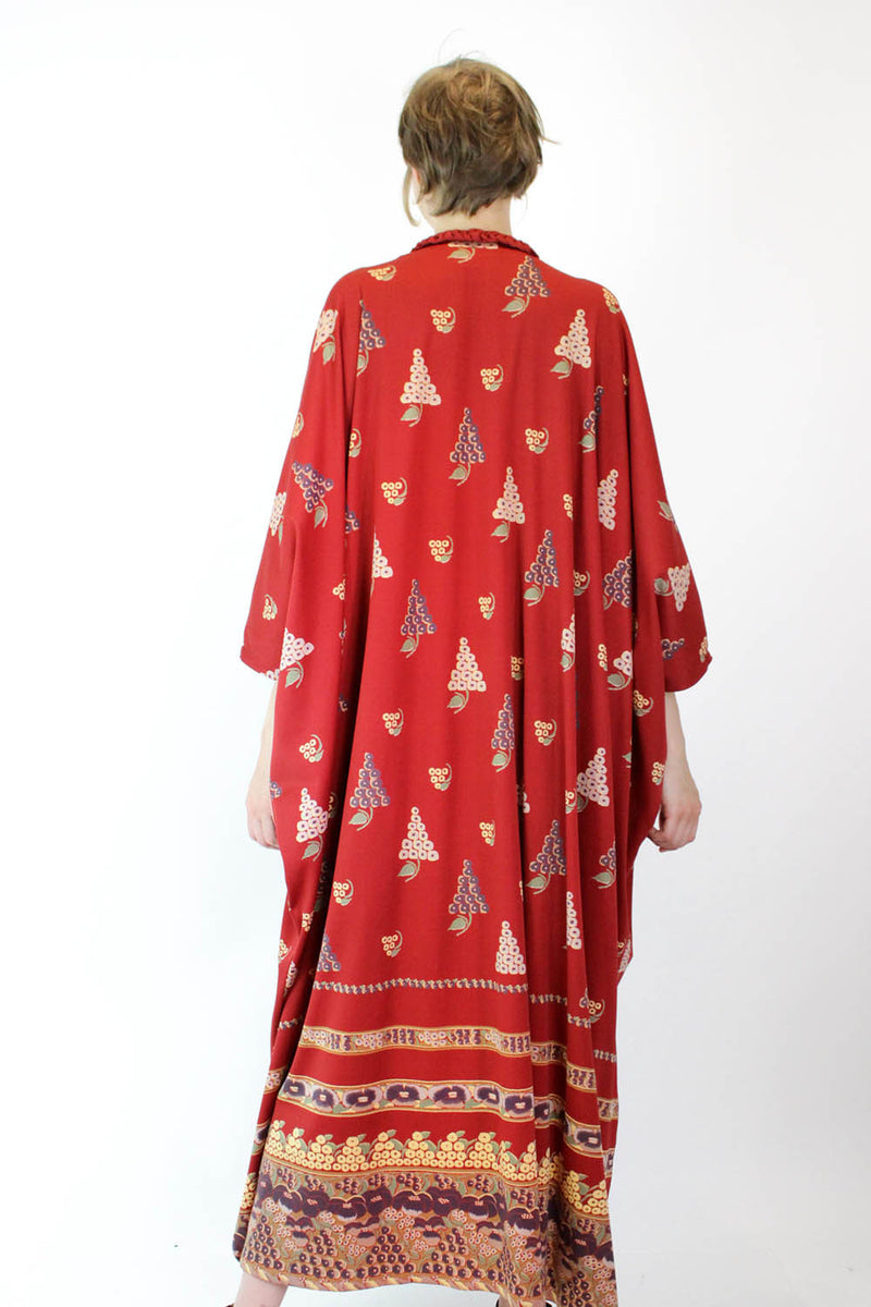 Jean Varon Burgundy Caftan