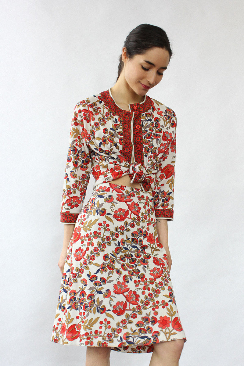 Goldworm Berry Floral Set M