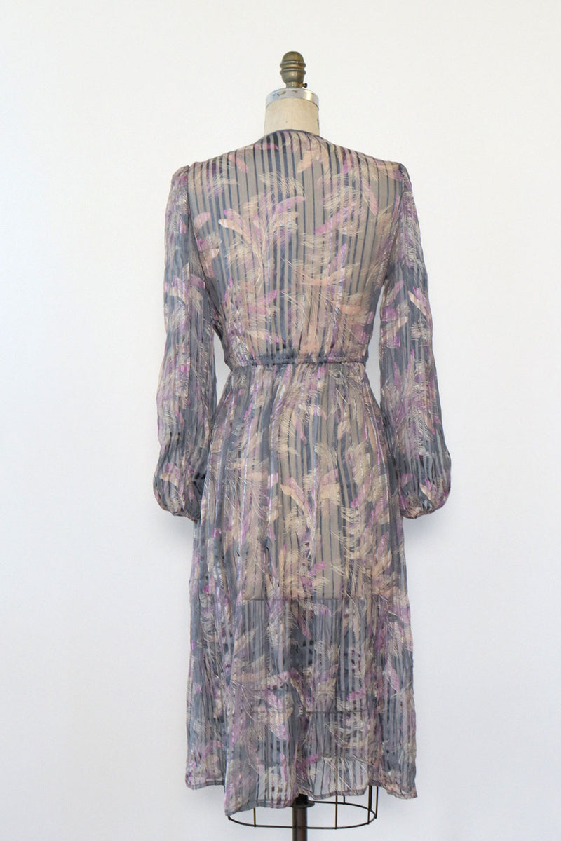 Stormy Sheer Silk Dress S/M