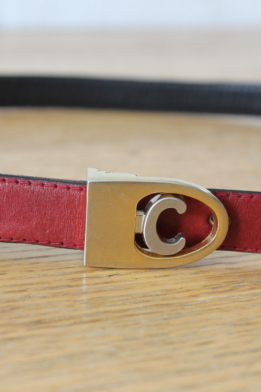 Cordovan "C" Belt