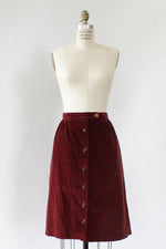 L.L. Bean Corduroy Skirt L