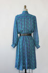 Wallpaper Aqua Floral Dress S/M