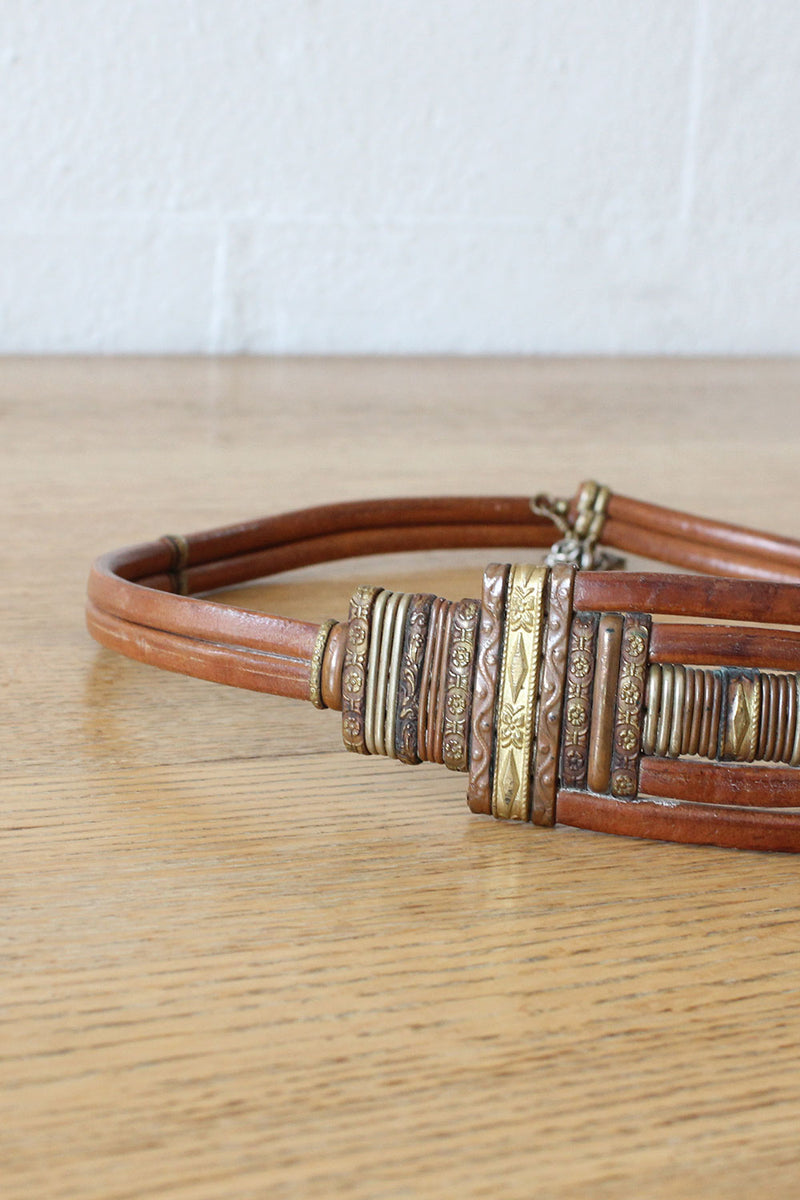 Cersei Brass Statement Belt