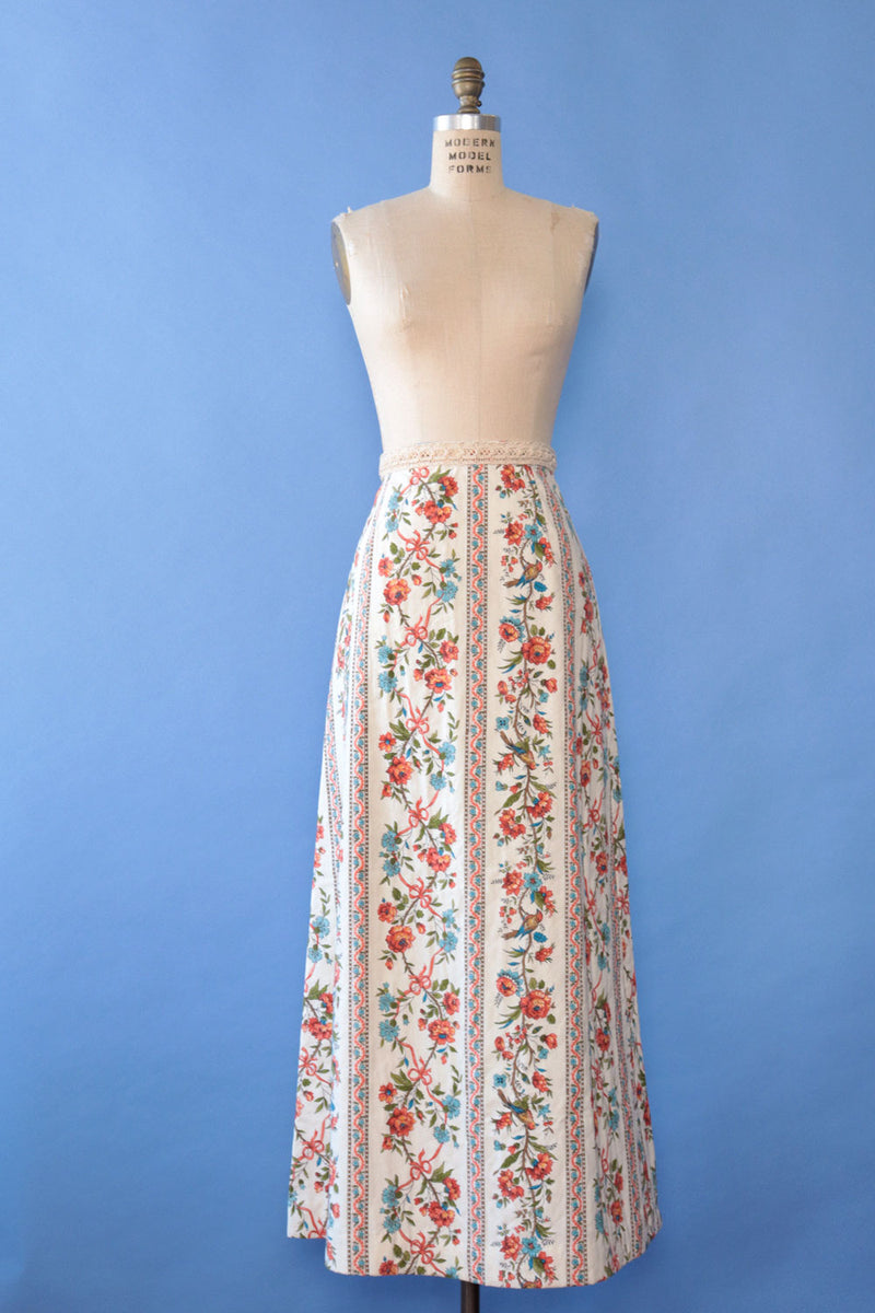 Carroll Reed Quilted Tapestry Maxi M