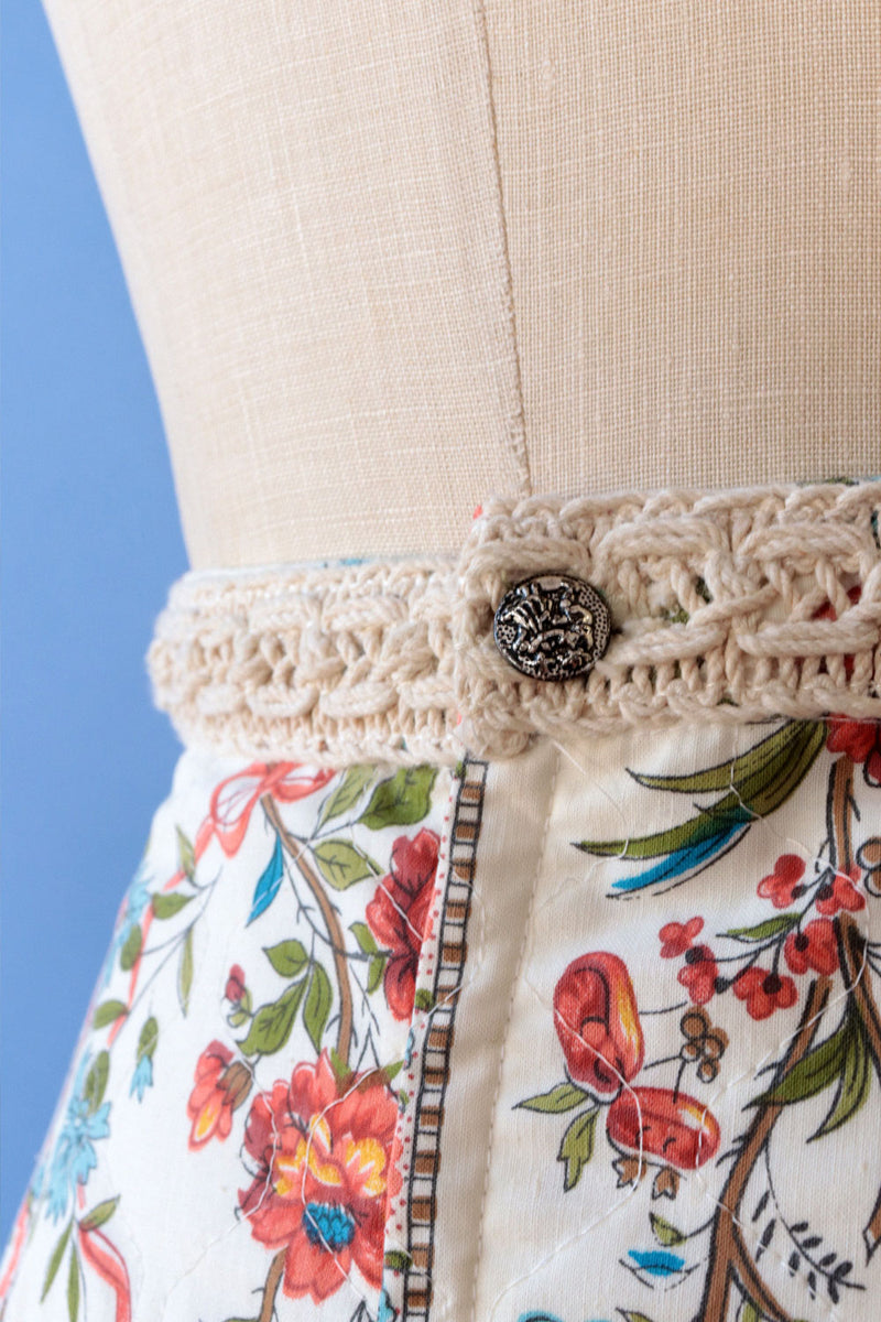 Carroll Reed Quilted Tapestry Maxi M