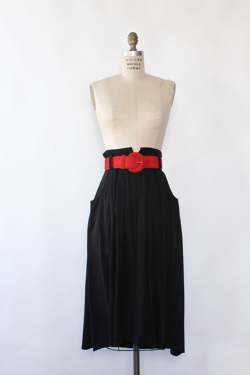 High Notched Waist Skirt S