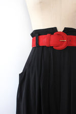 High Notched Waist Skirt S