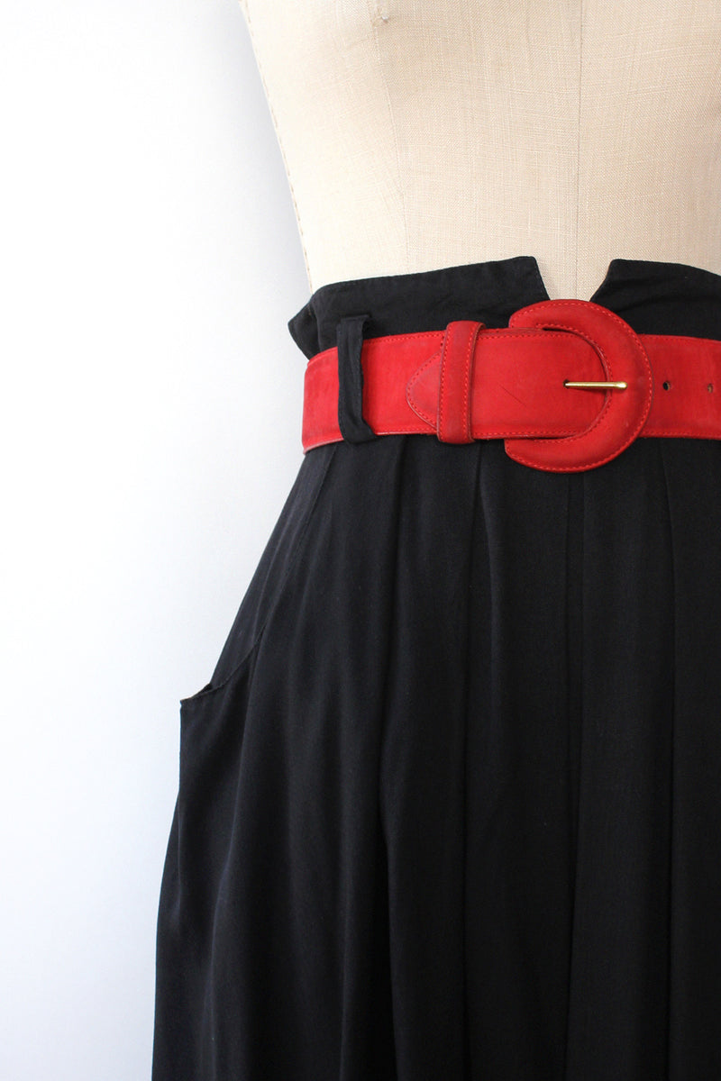 High Notched Waist Skirt S