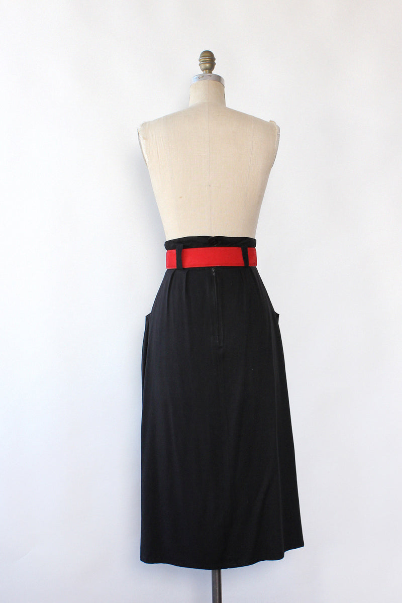 High Notched Waist Skirt S