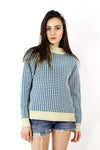 Waffle Knit Sweater M/L