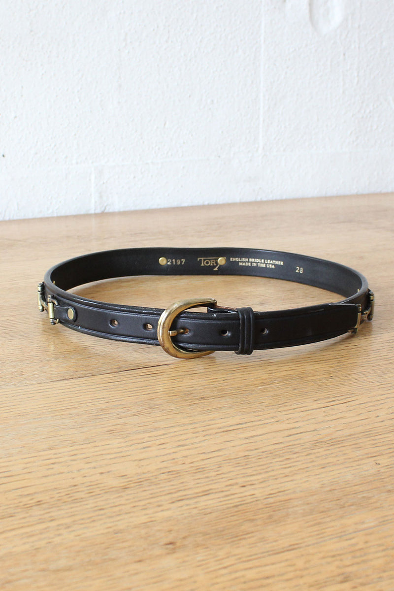 Shiloh Horsebit Belt