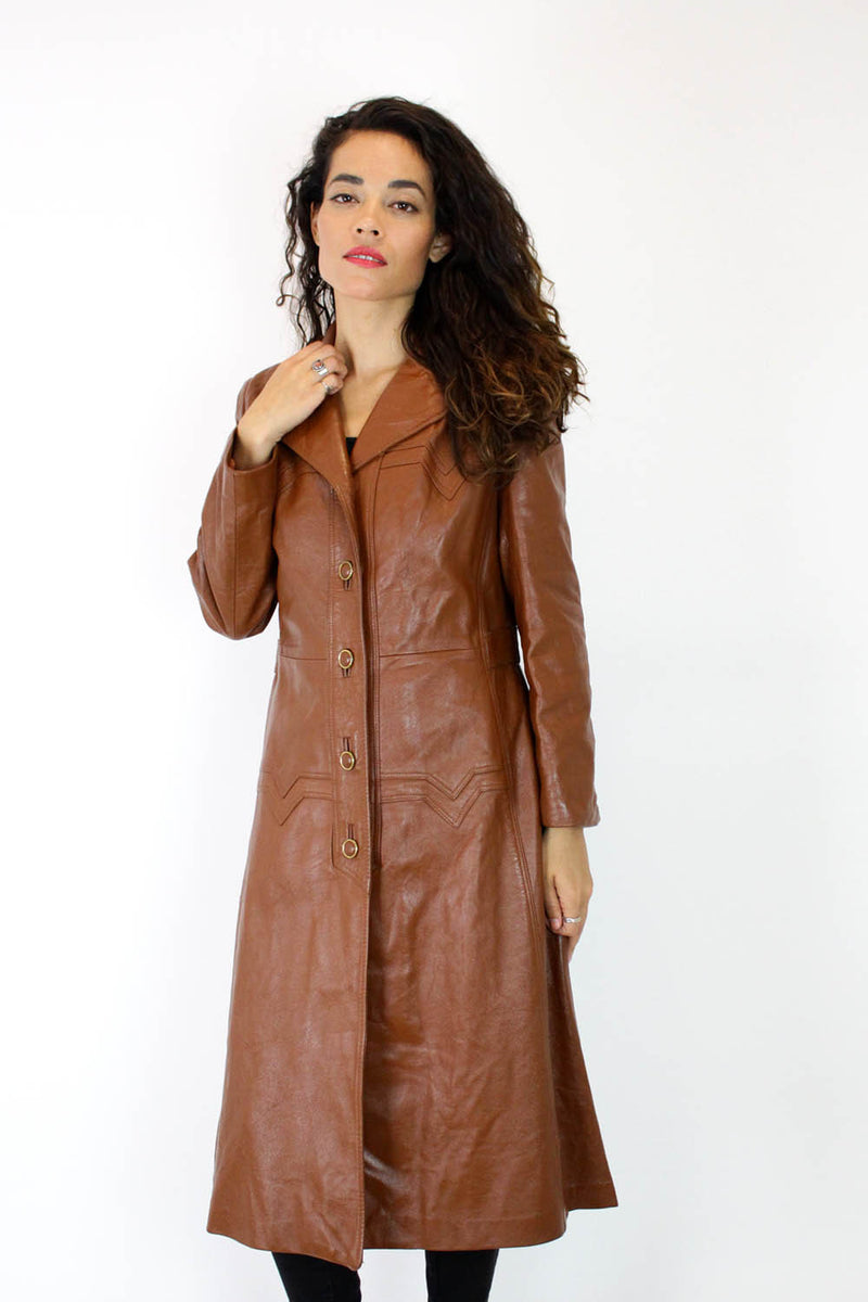 70s leather jacket