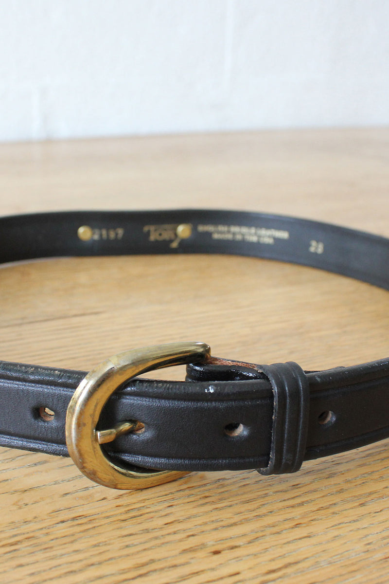 Shiloh Horsebit Belt