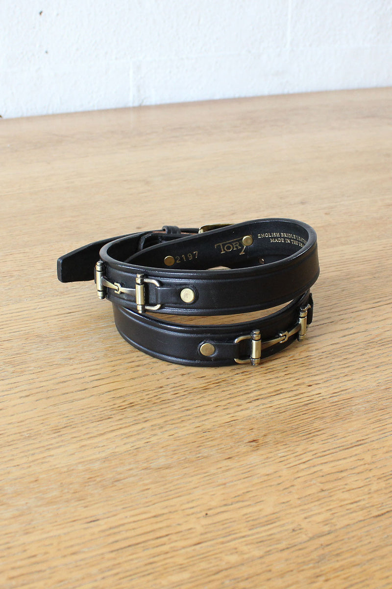 Shiloh Horsebit Belt