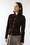 Horst Fitted Suede Jacket S