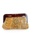 Snakeskin Clutch
