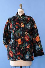 Wildflower Quilted Toggle Jacket S/M