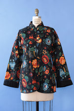 Wildflower Quilted Toggle Jacket S/M