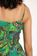 Green Dream Batik Dress S