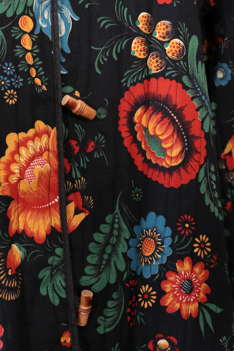Wildflower Quilted Toggle Jacket S/M