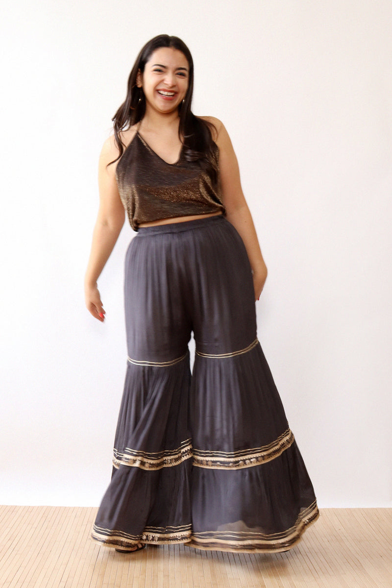 Starry Night Embellished Bell Bottoms M/L