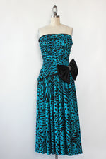 Flowy Bow Strapless Dress M