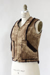 Fitted Faux Shearling Vest S