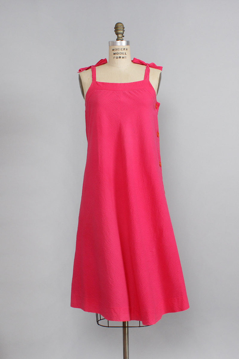 Vineyard Pink Tent Dress S/M