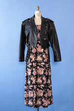 Mixed Print Scoop Dress S/M