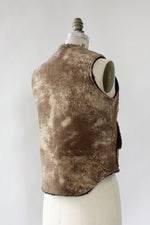Fitted Faux Shearling Vest S