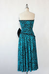 Flowy Bow Strapless Dress M