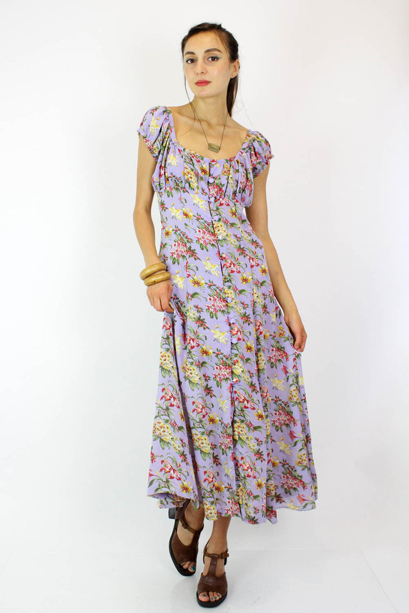 Lavender Tea Dress M