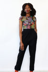 1950s Wool Side Zipper Pants S-L